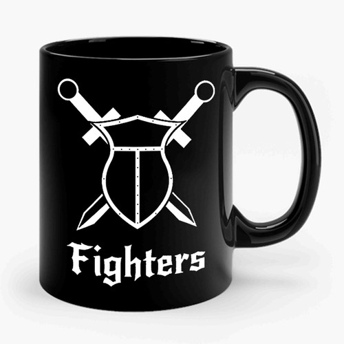 Dnd Inspired Fighters Ceramic Mug