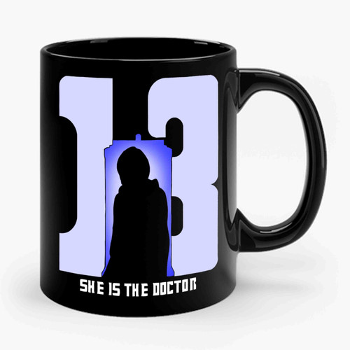 Doctor Who 13 Th Doctor Ceramic Mug