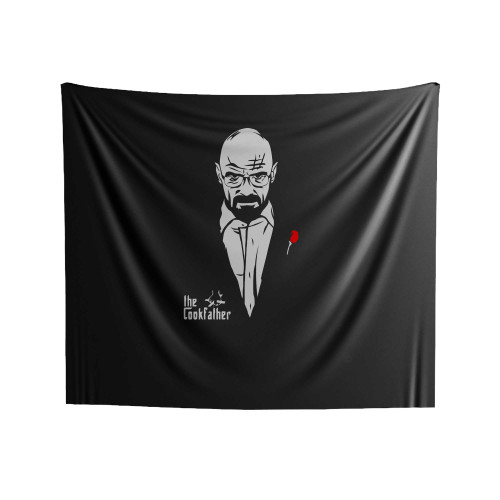 Breaking Bad Godfather Walter Cookfather Indoor Wall Tapestries