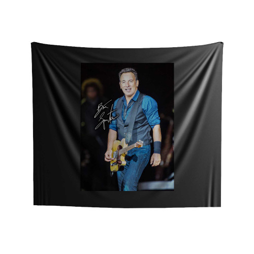 Bruce Springsteen Signed Autograph Indoor Wall Tapestries Bruce Springsteen Signed Autograph Indoor Wall Tapestries
