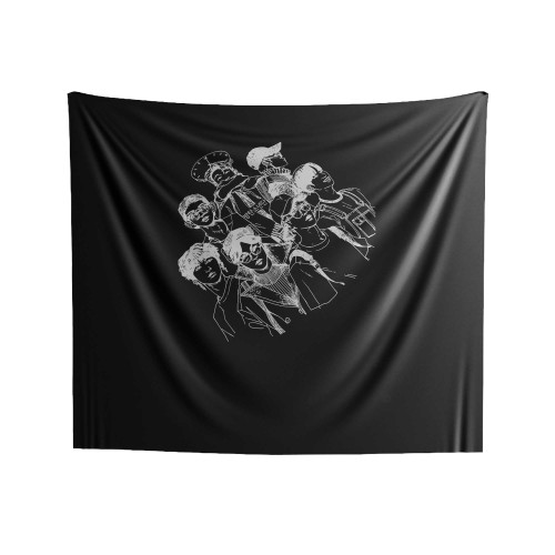 Bts Map Of The Soul 7 Sketch Indoor Wall Tapestries
