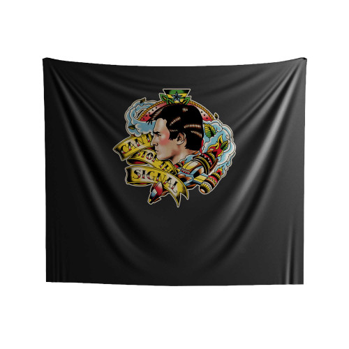 Cant Stop The Signal Indoor Wall Tapestries