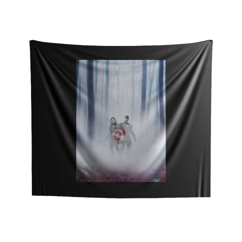 Captain America Frozen Parody Indoor Wall Tapestries