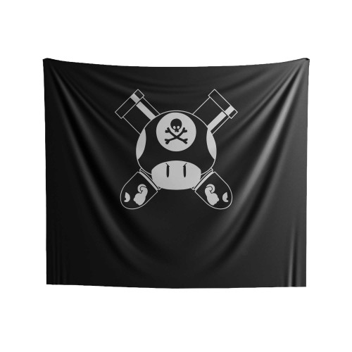 Captain Savage Logo Indoor Wall Tapestries