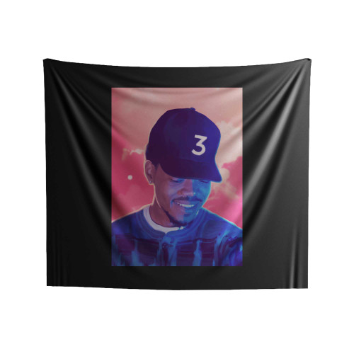 Chance 3 The Rapper Album Cover Indoor Wall Tapestries
