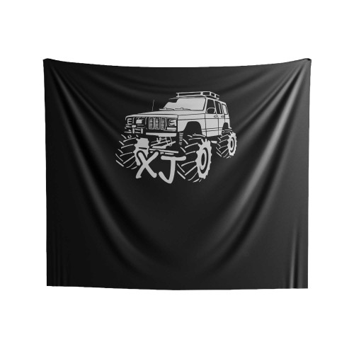 Cherokee Xj Jeep Style Indoor Wall Tapestries