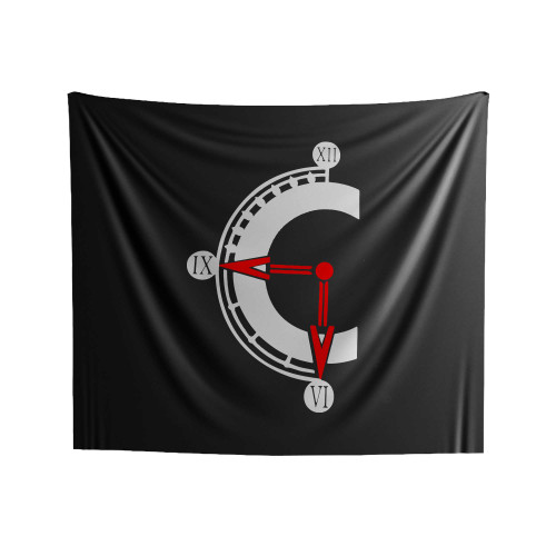 Chrono Trigger Clock Indoor Wall Tapestries