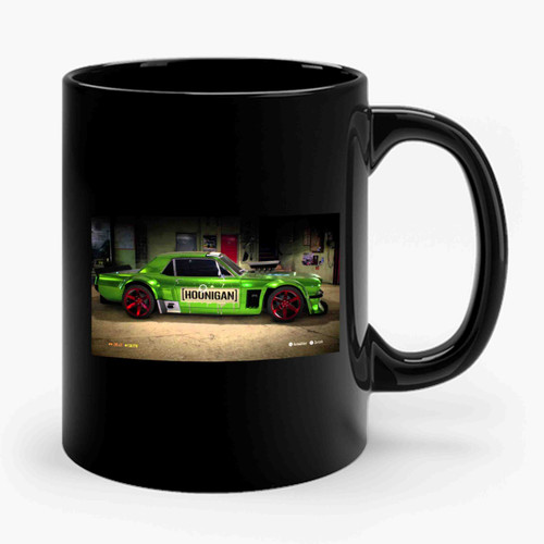 Ford Mustang Green Ceramic Mug