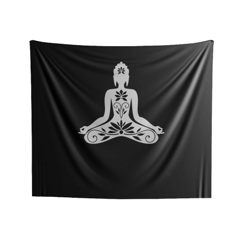 Clearance Meditation Pose Indoor Wall Tapestries