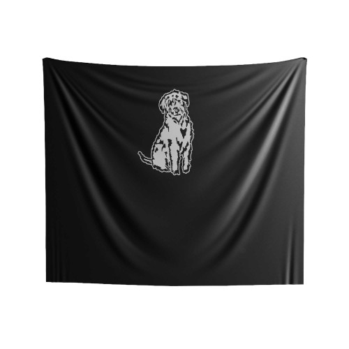 Close To My Heart Wheaten Terrier Labradoodle Goldendoodle Yoga Indoor Wall Tapestries