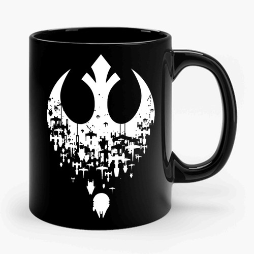 Fractured Rebellion Star Ceramic Mug