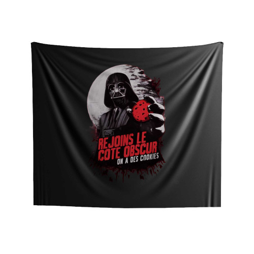 Come To The Dark Side We Have Cookies Indoor Wall Tapestries