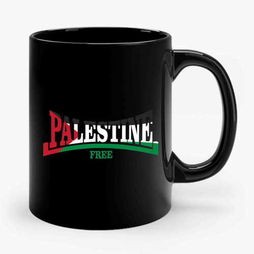 Free Palestine Logo Ceramic Mug