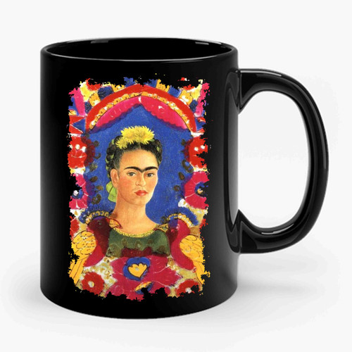 Frida Kahlo Paint Art Ceramic Mug