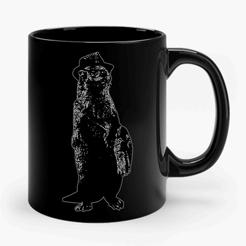 Funny Otter Graphic Ceramic Mug