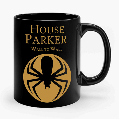 Funny Spiderman House Peter Parker Wall To Wall Ceramic Mug