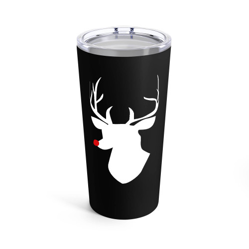 Rudolphdeer Head Silhouette Christmas Holiday Tumblr