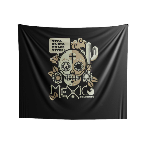 Dia De Los Vivos Indoor Wall Tapestries