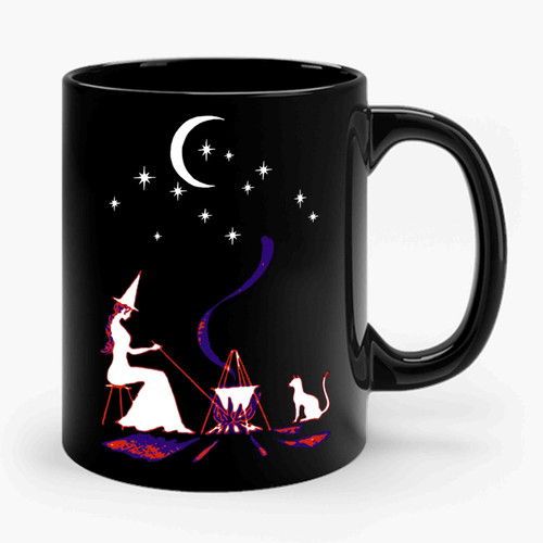 Halloween Witch Gypsy Witch Ceramic Mug