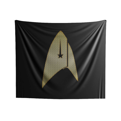 Discovery Oversized Enlisted Starfleet Badge Indoor Wall Tapestries