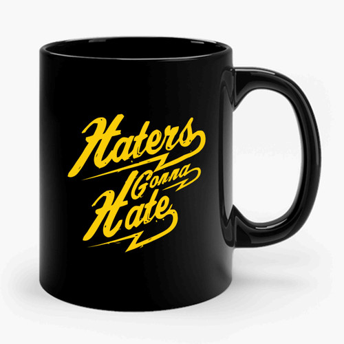 Haters Gonna Hate Retro Hipster Vintage Ceramic Mug