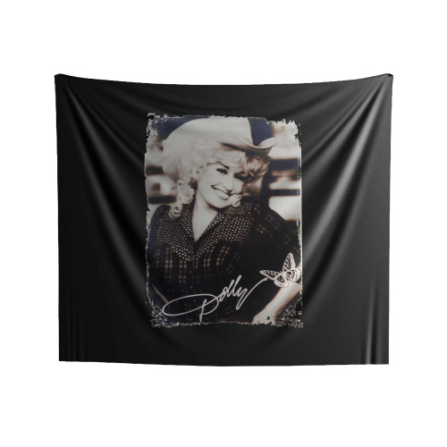Dolly Parton Retro Country Music Indoor Wall Tapestries