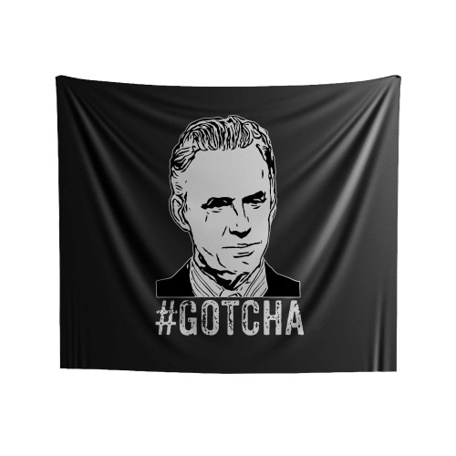 Dr. Jordan Peterson Gotcha Indoor Wall Tapestries