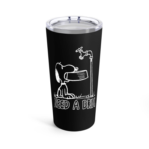 Snoopy I Need Drink Tumblr