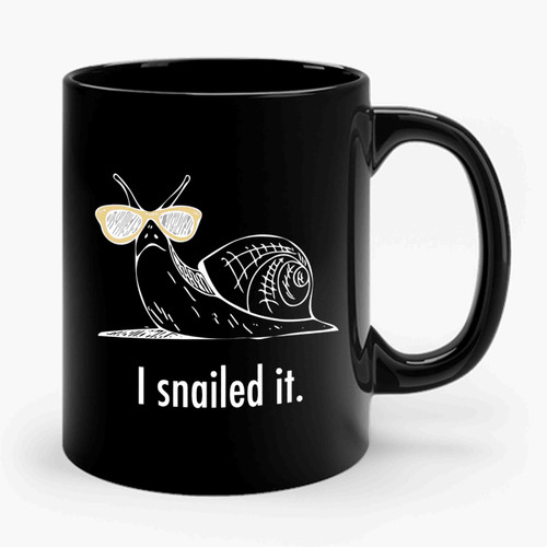 I Snailed It Ceramic Mug