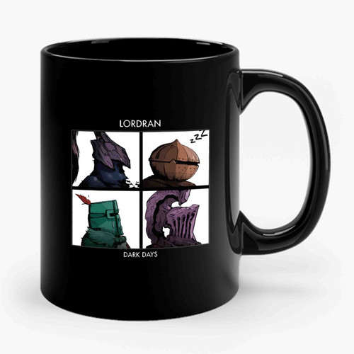 Dark Souls Gorillaz Funny Dark Dayz Character Ceramic Mug