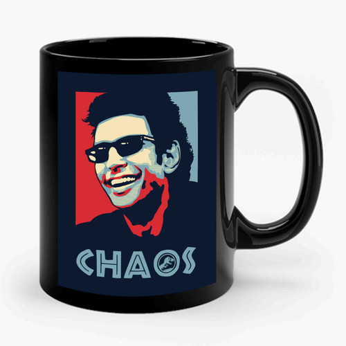 Ian Malcolm Chaos Jurassic Park Ceramic Mug