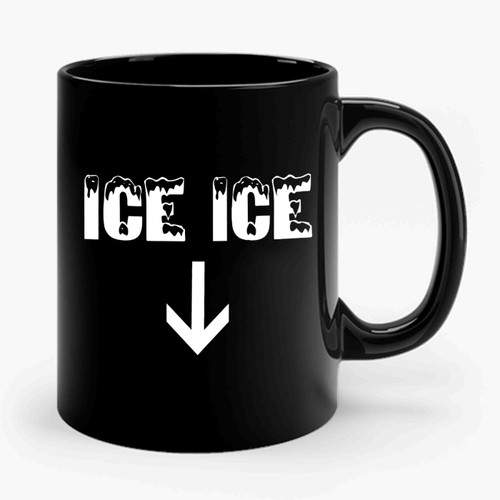 Ice Ice Baby Pregnancy Announcement Ceramic Mug