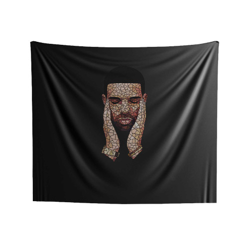 Drake Mosaic The Weeknd Starboy Indoor Wall Tapestries