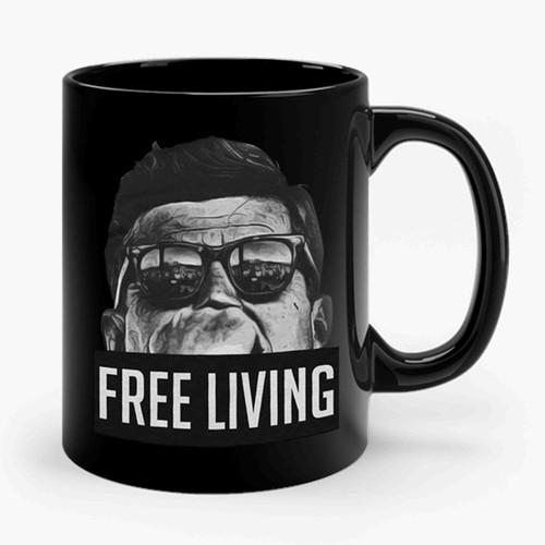 Jfk Free Living 1 Ceramic Mug