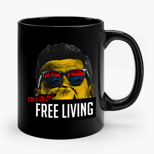 Jfk Free Living 2 Ceramic Mug