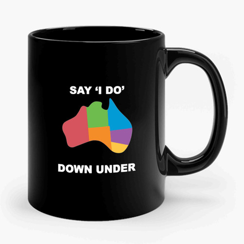 Joshua Sasse Official Say I Do Down Under Ceramic Mug