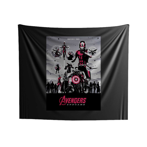 Endgame Red Indoor Wall Tapestries