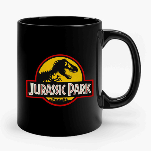 Jurassic Park Movie Logo Jurassic Word Dinosaurus Ceramic Mug