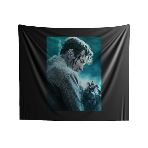 Ewan Mcgregor Bloody As Black Mask Indoor Wall Tapestries