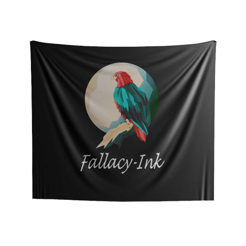 Fallacy-Ink Indoor Wall Tapestries