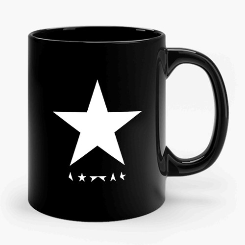 David Bowie Blackstar Black Star Music Festival Ceramic Mug