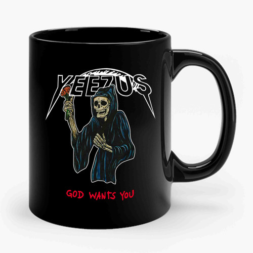 Kanye West Yeezus Death Ceramic Mug