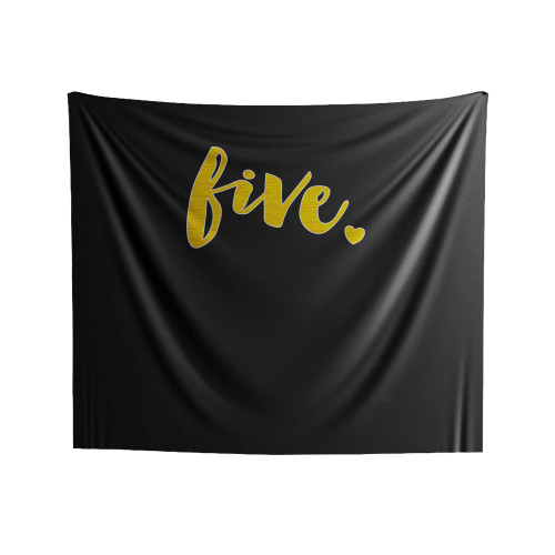 Five Year Old Birthday Shirt Gift Indoor Wall Tapestries