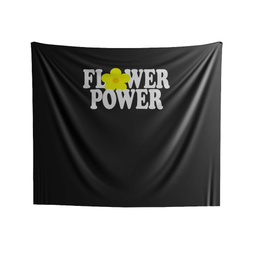 Flower Power Hippie Indoor Wall Tapestries