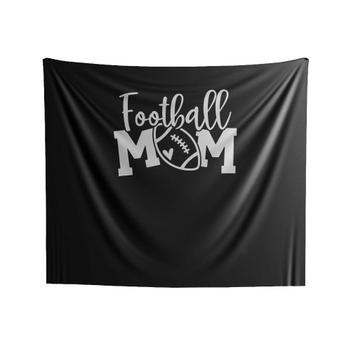 Football Mom Indoor Wall Tapestries