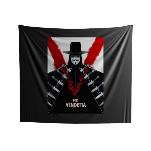 For Vendetta Indoor Wall Tapestries