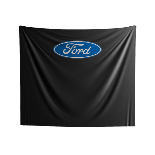 Ford Oval Funny Indoor Wall Tapestries