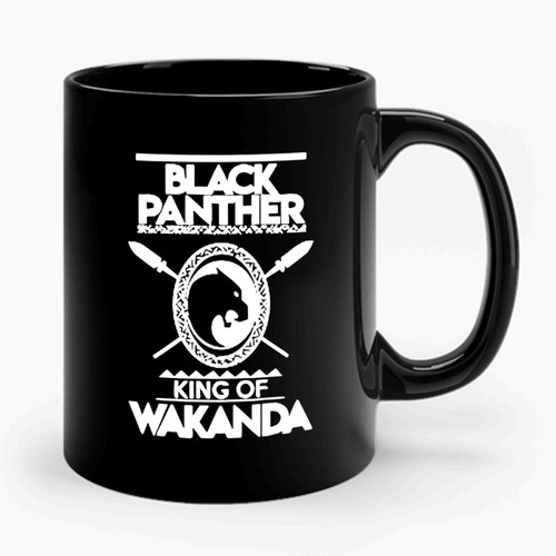 King Of Wakanda Black Panther Ceramic Mug