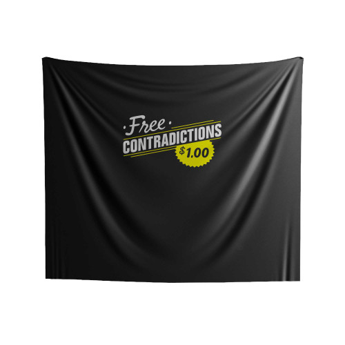 Free Contradictions Indoor Wall Tapestries