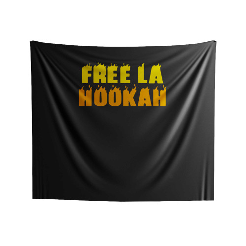 Free La Hookah Indoor Wall Tapestries